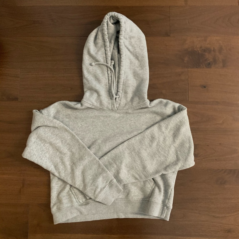 Aritzia White Cap Hoodie